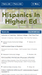 Mobile Screenshot of hispanicsinhighered.com